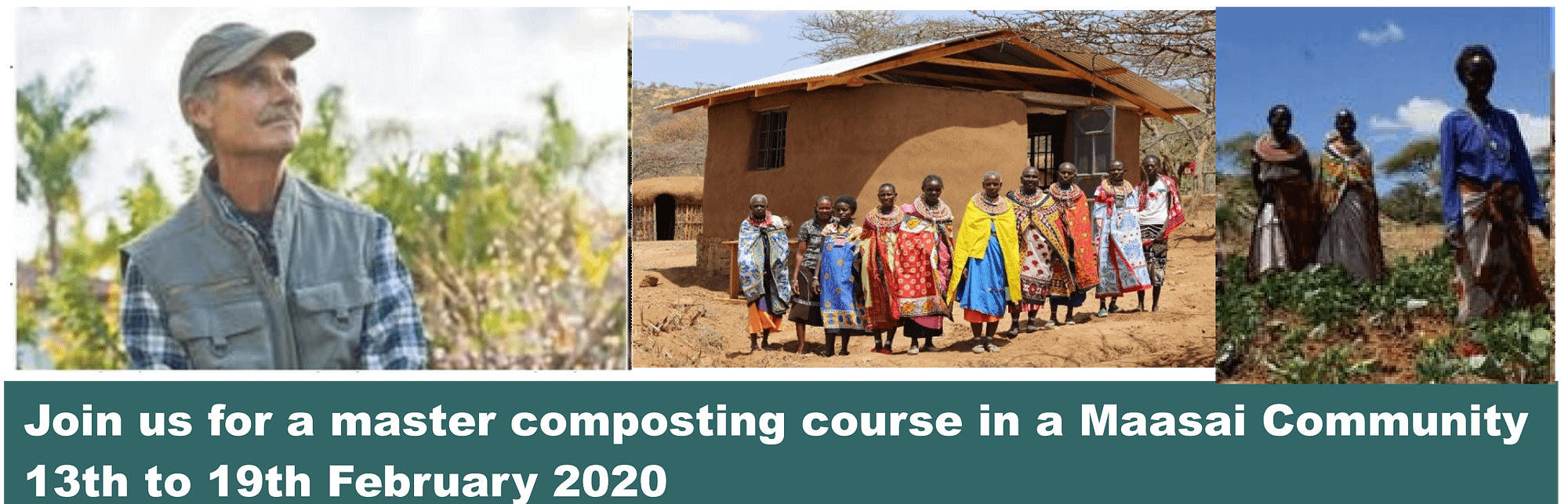 MASTER COMPOSTING COURSE IN A MAASAI COMMUNITY IN LAIKIPIA NORTH WITH PETER ASH